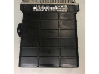 Řídící jednotka 0095452632, 0281001100   Mercedes-Benz E W124 1988