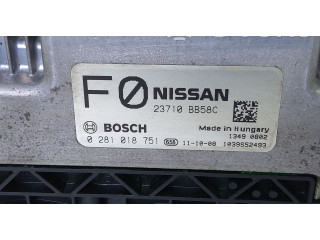 Řídící jednotka 23710BB58C, 0281018751 Nissan Qashqai 2010