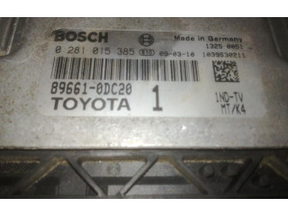 Блок управления двигателя 0281015385   Toyota Yaris