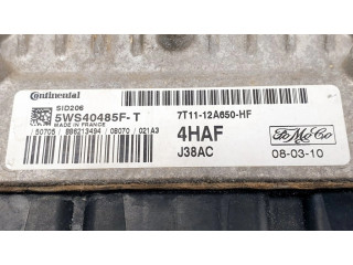 Блок управления двигателя 5WS40485FT, 7T1112A650HF Ford Connect