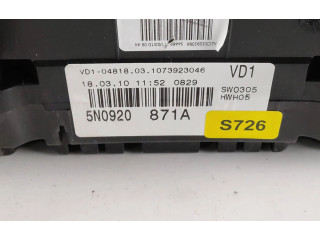 Přístrojová deska Volkswagen Tiguan 2010 5N0920871A