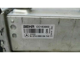 Интеркулер  A2740900414   Mercedes-Benz C W205 2.0