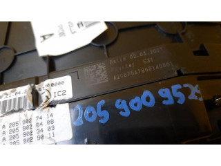 Přístrojová deska Mercedes-Benz C W205 2016 A2059009529