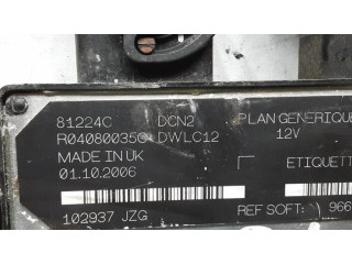 Řídící jednotka 9650359580, 9661879080 Citroen Berlingo 2001