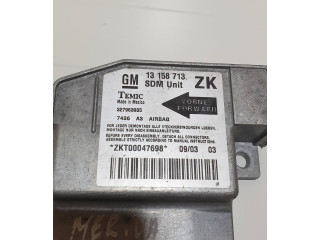 Блок подушек безопасности 327963935, ZKT00047698 Opel Meriva A