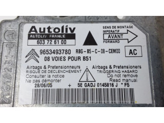 Блок подушек безопасности 603726100, 9653493780   Citroen C4 I