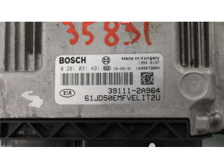 Блок управления впрыском 39111-2A964, 0281031491   KIA Ceed