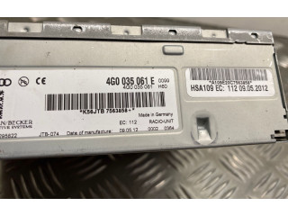 Радио/ проигрыватель CD/DVD / навигация 4G0035061E, 4G0035061H60   Audi S5