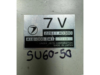 Подушка безопасности водителя 22611AD380, A18000D41   Subaru Impreza I