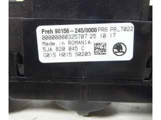 Блок управления климат-контролем 5JA820045C, 5JA820045C Skoda Rapid (NH)