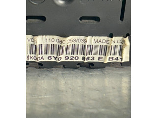 Панель приборов 6Y0920883E, 110080253 Skoda Fabia Mk1 (6Y)