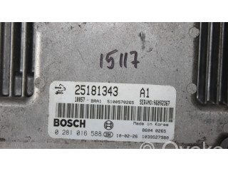 Řídící jednotka 25181343, 0281016588 Chevrolet Captiva 2008