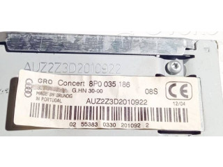Турбина Радио/ проигрыватель CD/DVD / навигация Audi A3 S3 8P 8p0035186, auz2z3d2010922