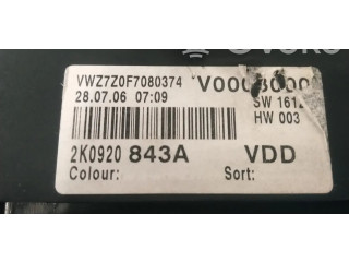 Панель приборов 2K0920843A, 2K0920843AZ02   Volkswagen Caddy       
