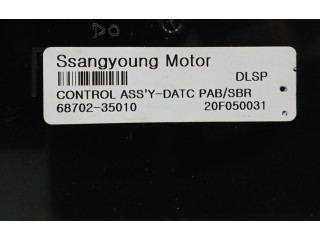 Блок управления климат-контролем 6870235010   SsangYong Tivoli