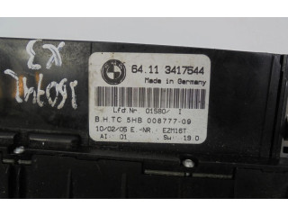Блок управления климат-контролем 64113443981   BMW X3 E83