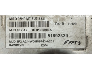 Комплект блоков управления 51892329, 51892329 Alfa Romeo Mito