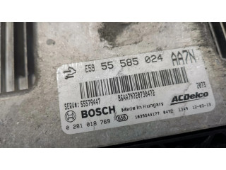 Řídící jednotka 55585024, 0281018769 Opel Insignia A 2010