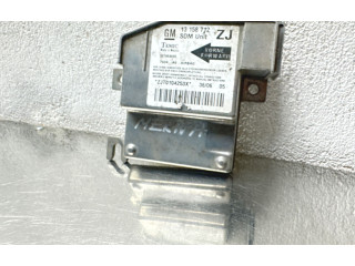 Блок подушек безопасности 327963935, 13158712 Opel Meriva A
