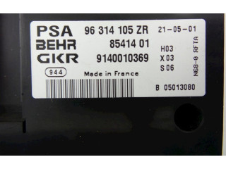Блок управления климат-контролем 96314105ZR, 8541401 Citroen Xsara Picasso