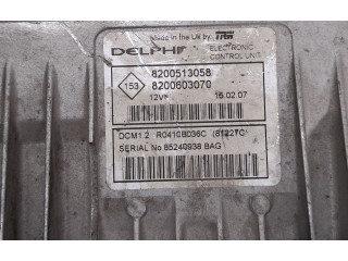 Блок управления двигателя 8200513058, DA006152462   Dacia Logan I
