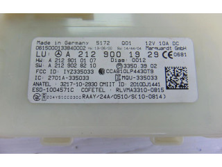 Řídící jednotka A2129001929 Mercedes-Benz CLA C117 X117 W117 2015