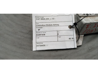 Блок подушек безопасности 51734430 Fiat Idea