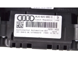 Панель приборов 8U0920980C Audi Q3 8U
