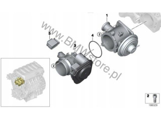 Дроссель    7804384   BMW X3 E83