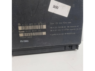 Блок комфорта A2218702186, A2218208926 Mercedes-Benz S W221