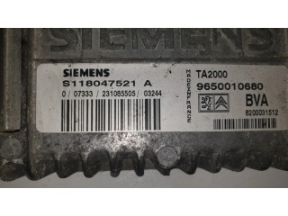 Řídící jednotka S118047521A Citroen C3 2004