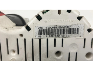 Přístrojová deska Mercedes-Benz SL R230 2003 110080091, A2305401111