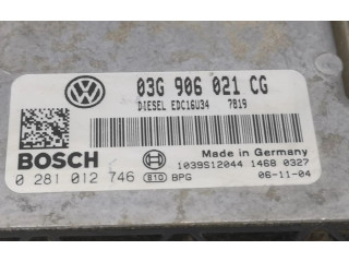 Řídící jednotka 03G906021 Volkswagen Caddy