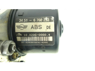 Блок АБС 34.51-6760253 Mini One - Cooper R50 - 53 2001 - 2006 года