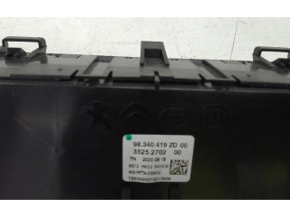 Блок управления климат-контролем 98340419ZD Citroen Berlingo