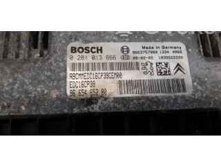 Блок управления двигателем Блок управления 9665465280 Citroen C-Crosser
