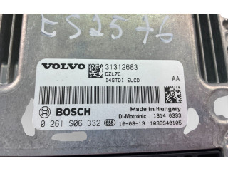 Блок управления двигателем Блок управления 31312683, 0261S06332   Volvo V70