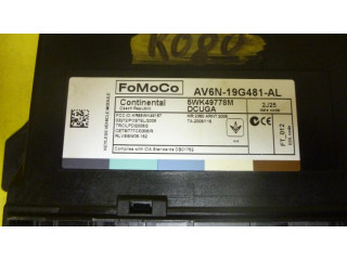 Блок комфорта AV6N19G481AL, K080   Ford Focus   