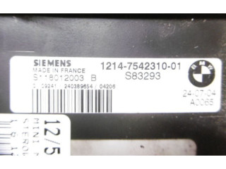 Блок управления двигателем ECU 1214-7542310-0, 1214-7542310-0 Mini One - Cooper R50 - 53