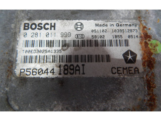 Блок управления двигателя 0281011999, P56044189AI Jeep Grand Cherokee (WK)