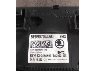Блок управления климат-контролем 5E0907044AQ, 5E0907044AQ   Skoda Octavia Mk3 (5E)