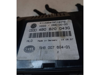 Блок управления климат-контролем 4B0820043G, D550000   Audi A6 S6 C5 4B