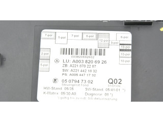 Блок комфорта A0038206926 Mercedes-Benz S W221