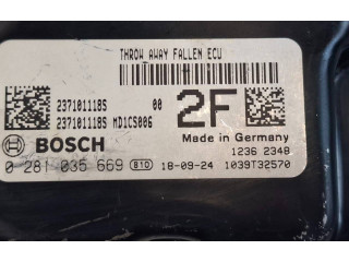 Блок управления двигателя 237101118S, 0281035669 Dacia Duster II