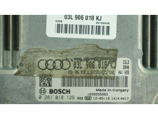 Блок управления двигателя 0281018129 Audi A4 S4 B8 8K