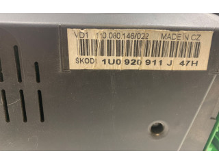 Панель приборов 1U0920911J, 110080146   Skoda Octavia Mk1 (1U)       