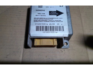 Блок подушек безопасности 09114586, EFS0315351W   Opel Tigra A