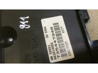 Блок управления климат-контролем 735447949, A83014000   Fiat Punto (199)