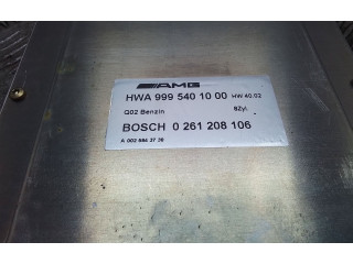 Řídící jednotka 0261208106, A0025843738 Mercedes-Benz E AMG W211 2003