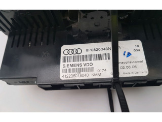 Блок управления климат-контролем 8P0820043AF5PR, I0-3837C   Audi A3 S3 A3 Sportback 8P